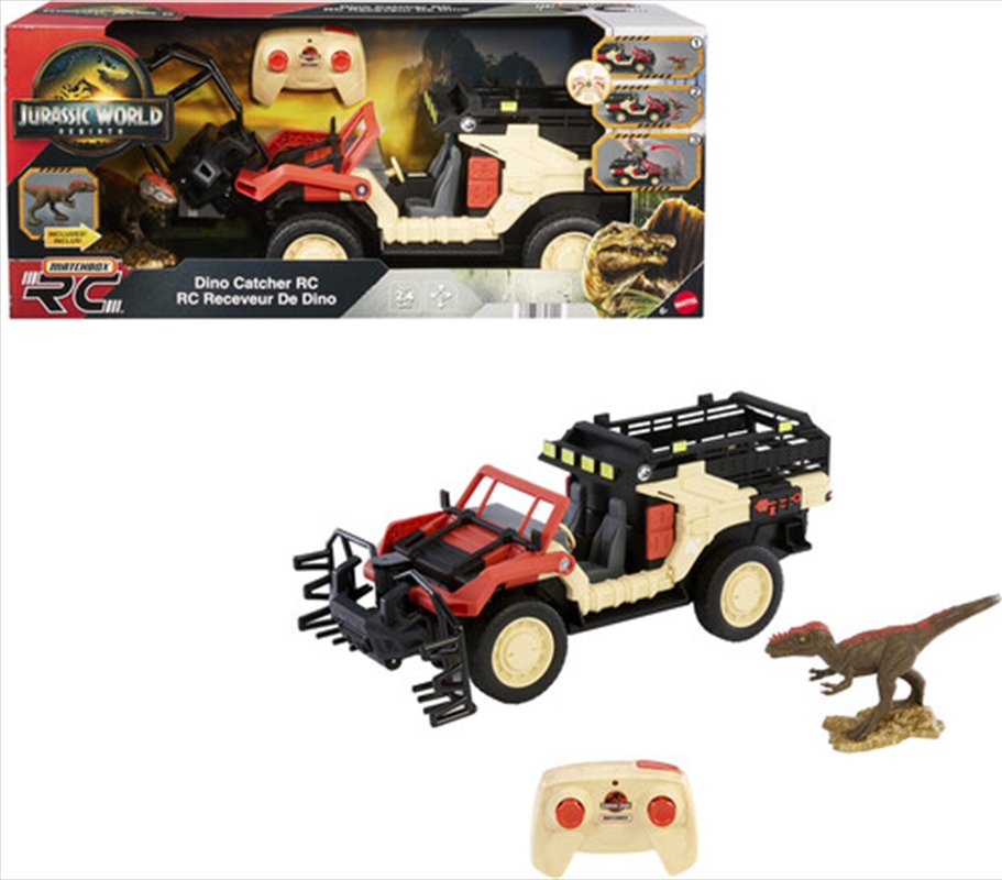 Mattel - Matchbox Jurassic World: Rebirth Dino Catcher RC Vehicle/Product Detail/Toys