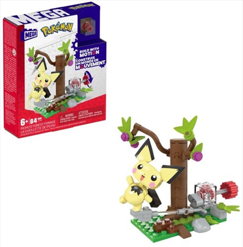 MEGA BLOKS - Pokemon: Pichu in the Forest, 84 Piece Building Toy Set/Product Detail/Toys