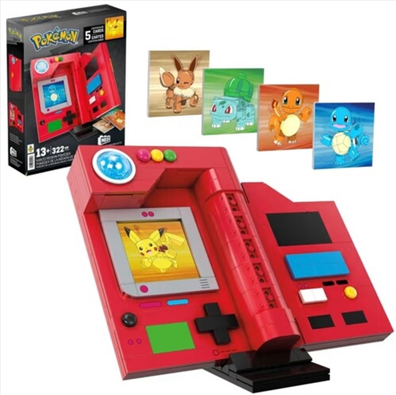 MEGA BLOKS - Pokemon: Kanto Region Pokedex, 322 Piece Building Toy Set/Product Detail/Toys