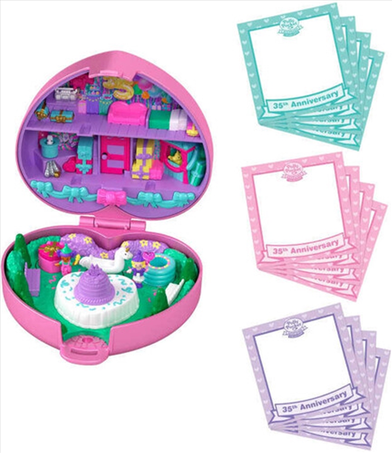 Mattel Collectible - Polly Pocket Collector Polly's 35th Party Time Stamper/Product Detail/Toys