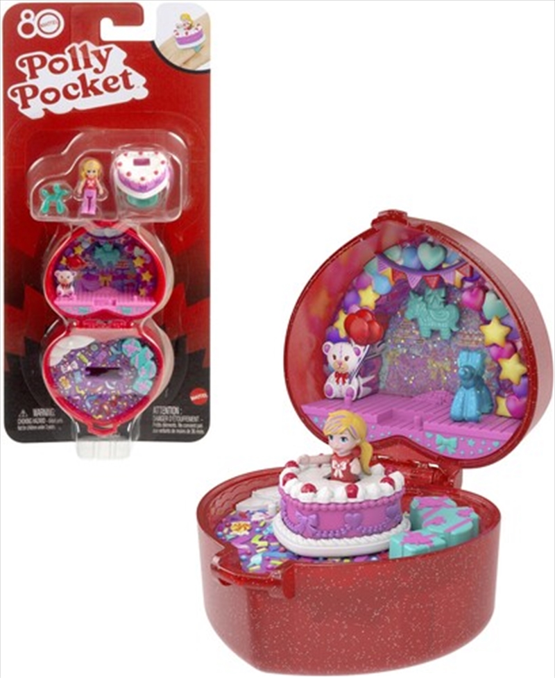 Mattel Collector - Polly Pocket Collector Ruby Red Ring Box, Mattel 80th Anniversary/Product Detail/Toys