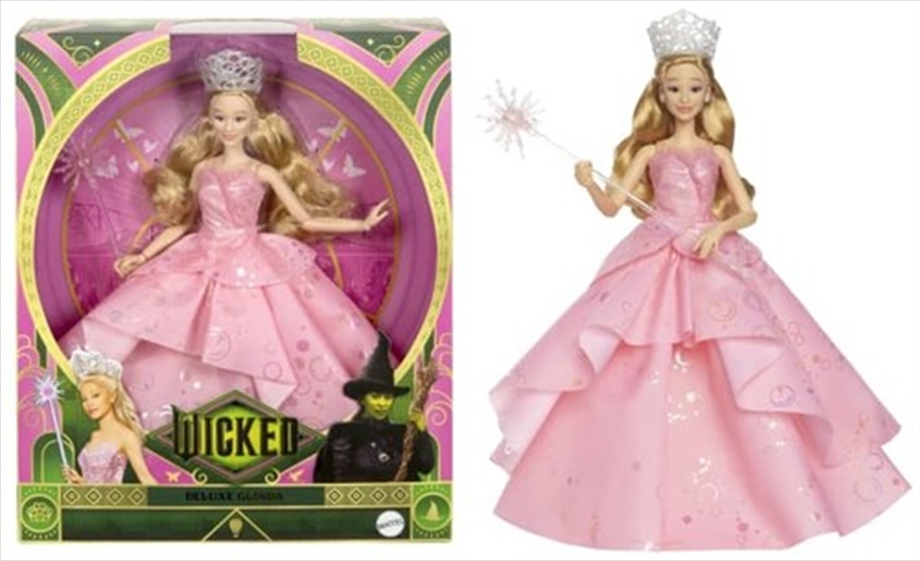 Mattel Collectible - Universal Pictures' Wicked Deluxe Glinda Fashion Doll & Accessories with Remova/Product Detail/Toys