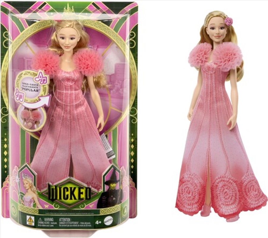 Mattel Collectible - Universal Pictures' Wicked Singing Glinda Fashion Doll, Posable with Removable/Product Detail/Toys