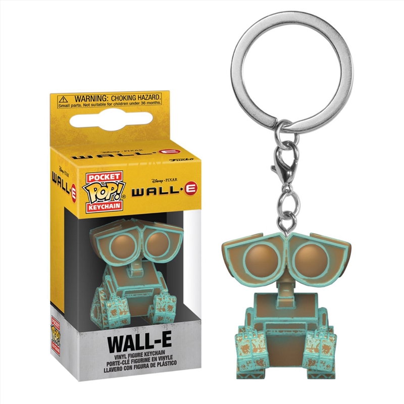 Wall-E - Wall-E (Patina) Pop! Keychain/Product Detail/Pop Vinyl Keychains