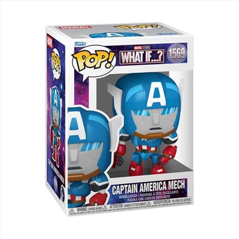 What If - Captain America Mech Pop! Vinyl/Product Detail/TV