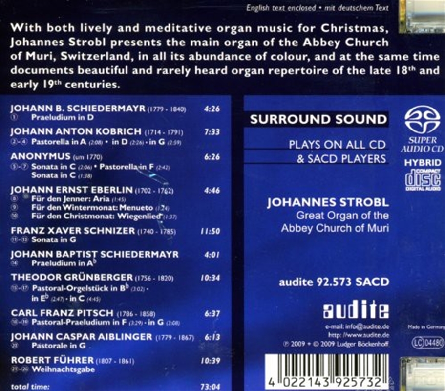 Praeludien Fur Die Heilige / Various/Product Detail/Christmas