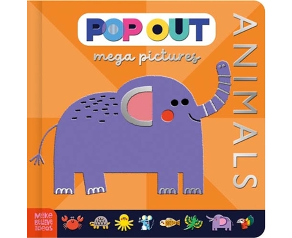 Pop Out Mega Pictures Animals/Product Detail/Early Childhood Fiction Books
