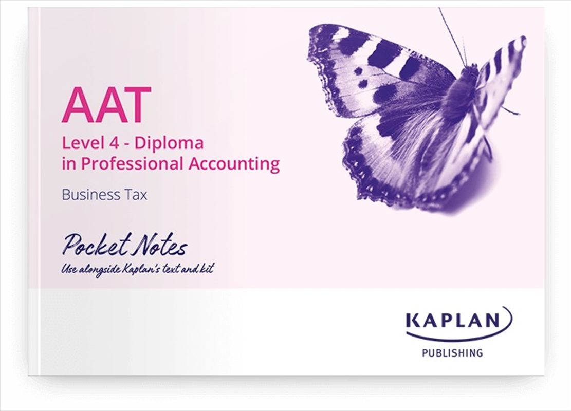 Business Tax (Fa24) - Pocket Notes/Product Detail/Reading