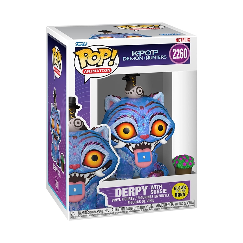 Kpop Demon Hunters - Derpy With Sussie Glow Pop! Vinyl/Product Detail/TV
