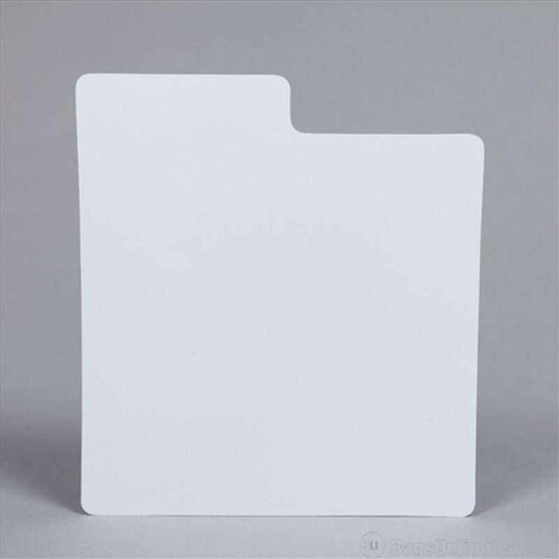 Bags Unlimited D45P 7 Inch 45 RPM Record Divider Cards White/Product Detail/Storage