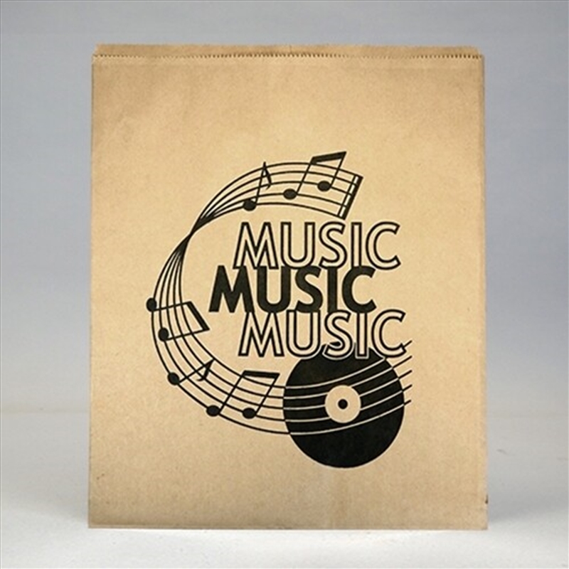 Bags Unlimited BPM1518MM-500 Music Music Music Flat LP Bags 15 X 18 - 500 Pack (Kraft Brown)/Product Detail/Storage