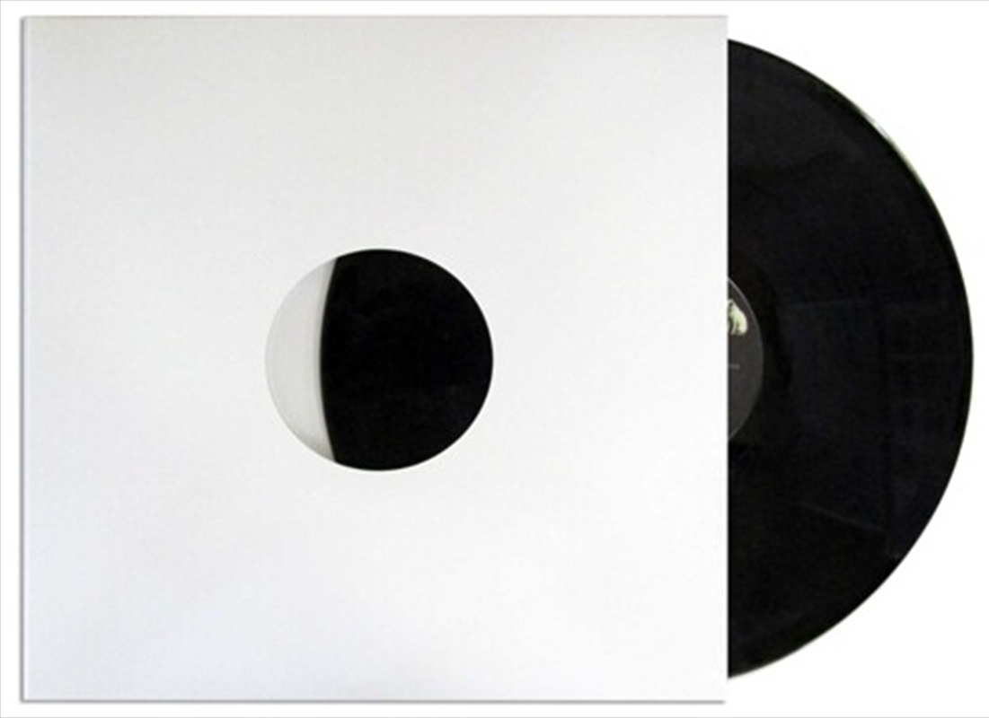 Bags Unlimited SLPJHW 12 Inch Record Jacket 12.25 X 12.25 with Die Cut Hole 10 pack (White)/Product Detail/Storage