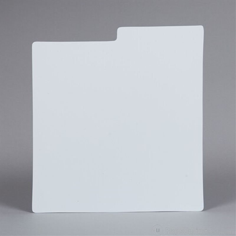 Bags Unlimited DLPP405PK - 12 Inch LP Divider Cards - 40 Guage - 5 Pack (White)/Product Detail/Storage