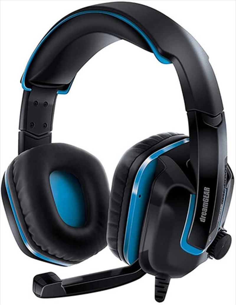 DreamGear DGPS4-6447 PS4 GRX-440 Game Headset - Boom Mic (Black/Blue)/Product Detail/Gaming Headphones & Headsets