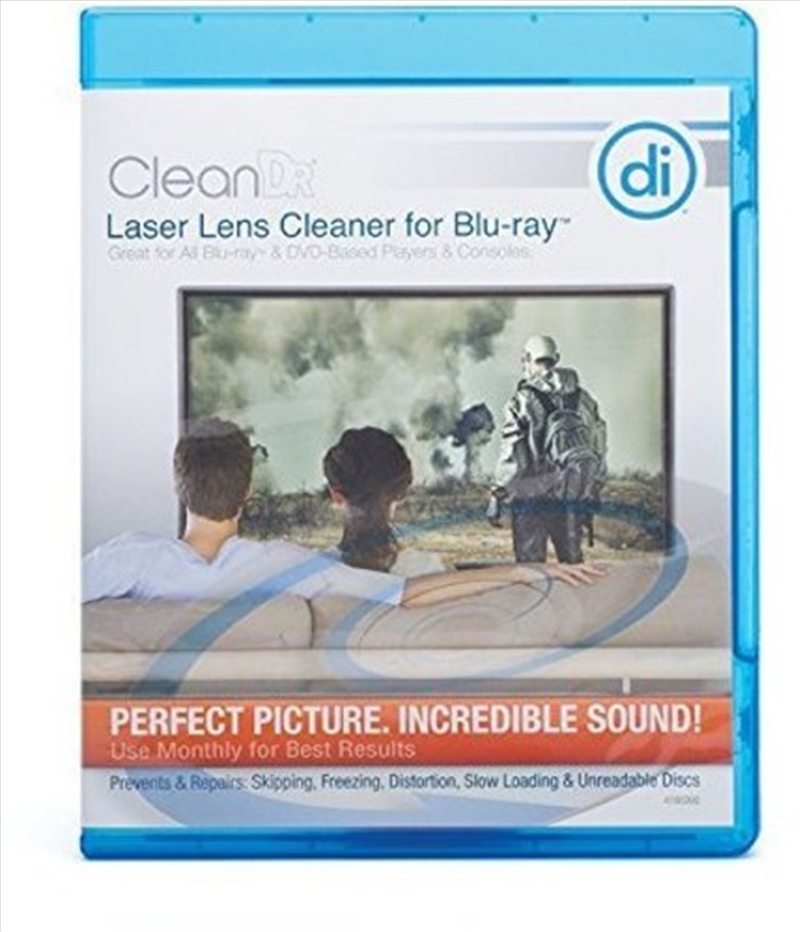Digital Innovations 4190300 CleanDr Blu-ray Laser Lens Cleaner - Cyclone Clean/Product Detail/Cleaners