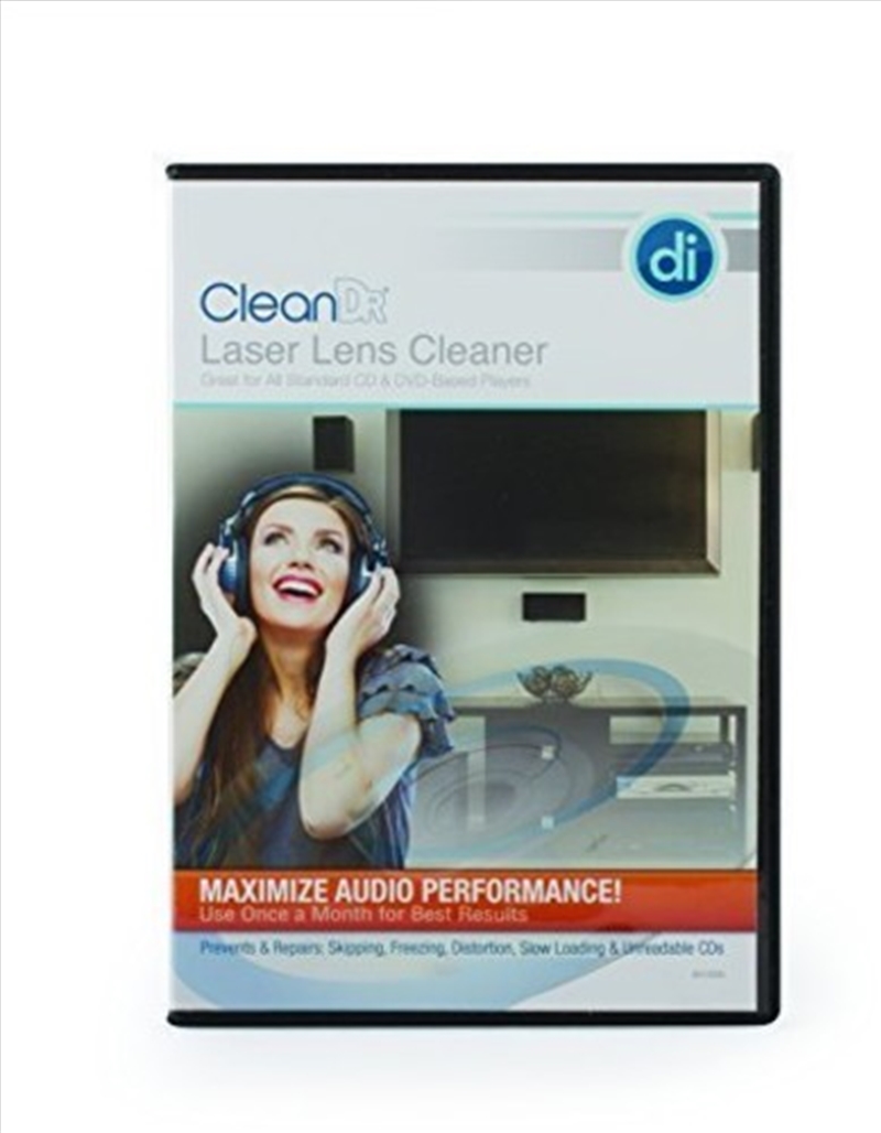 Digital Innovations 6012000 CleanDr CD Laser Lens Cleaner - Voice Instructions/Product Detail/Cleaners