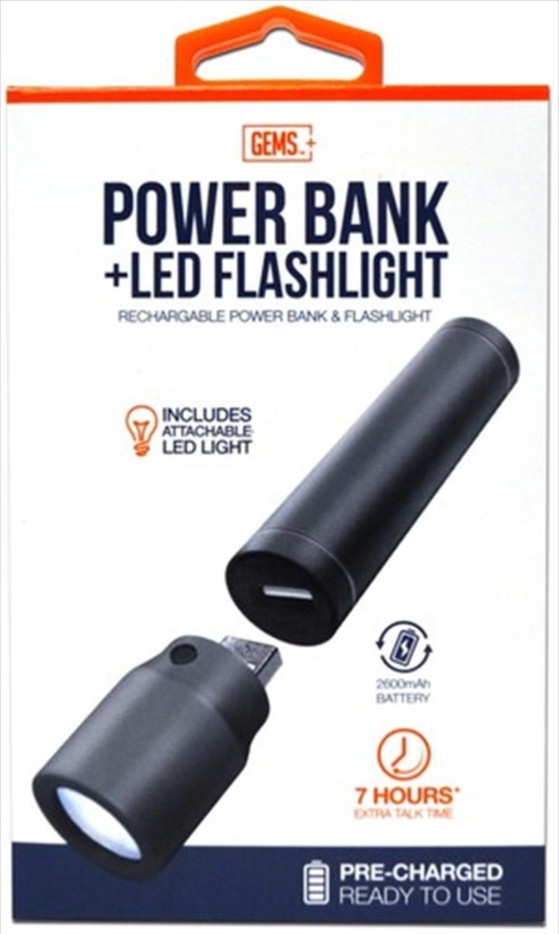 GEMS Rechargable Powerbank and LED Flashlight/Product Detail/Electronics