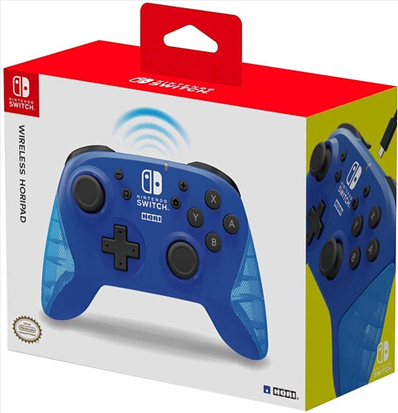 HORI Wireless HORIPAD: Blue for Nintendo Switch - Officially Licensed By Nintendo/Product Detail/Consoles & Accessories