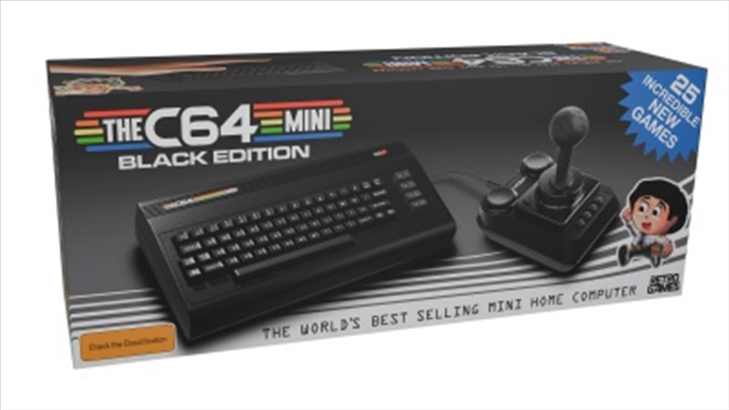 The C64 Black Mini/Product Detail/Consoles & Accessories