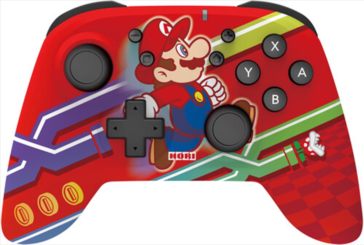 HORI Wireless HORIPAD: Super Mario for Nintendo Switch  - Officially Licensed By Nintendo/Product Detail/Consoles & Accessories