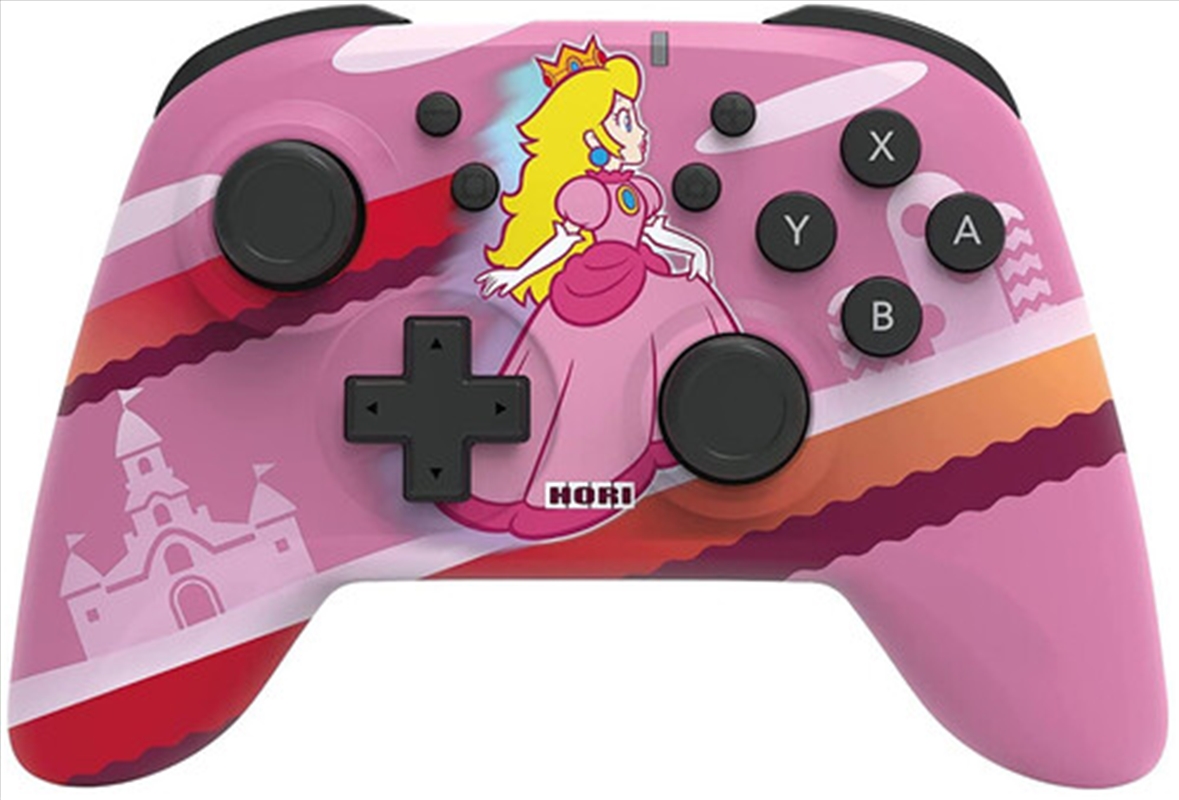 HORI Wireless HORIPAD: Super Peach for Nintendo Switch - Officially Licensed By Nintendo/Product Detail/Consoles & Accessories