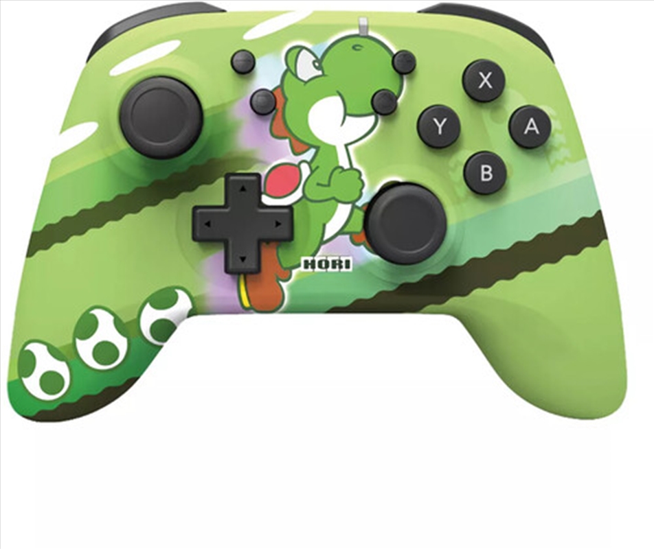 HORI Wireless HORIPAD: Yoshi  for Nintendo Switch  - Officially Licensed By Nintendo/Product Detail/Consoles & Accessories