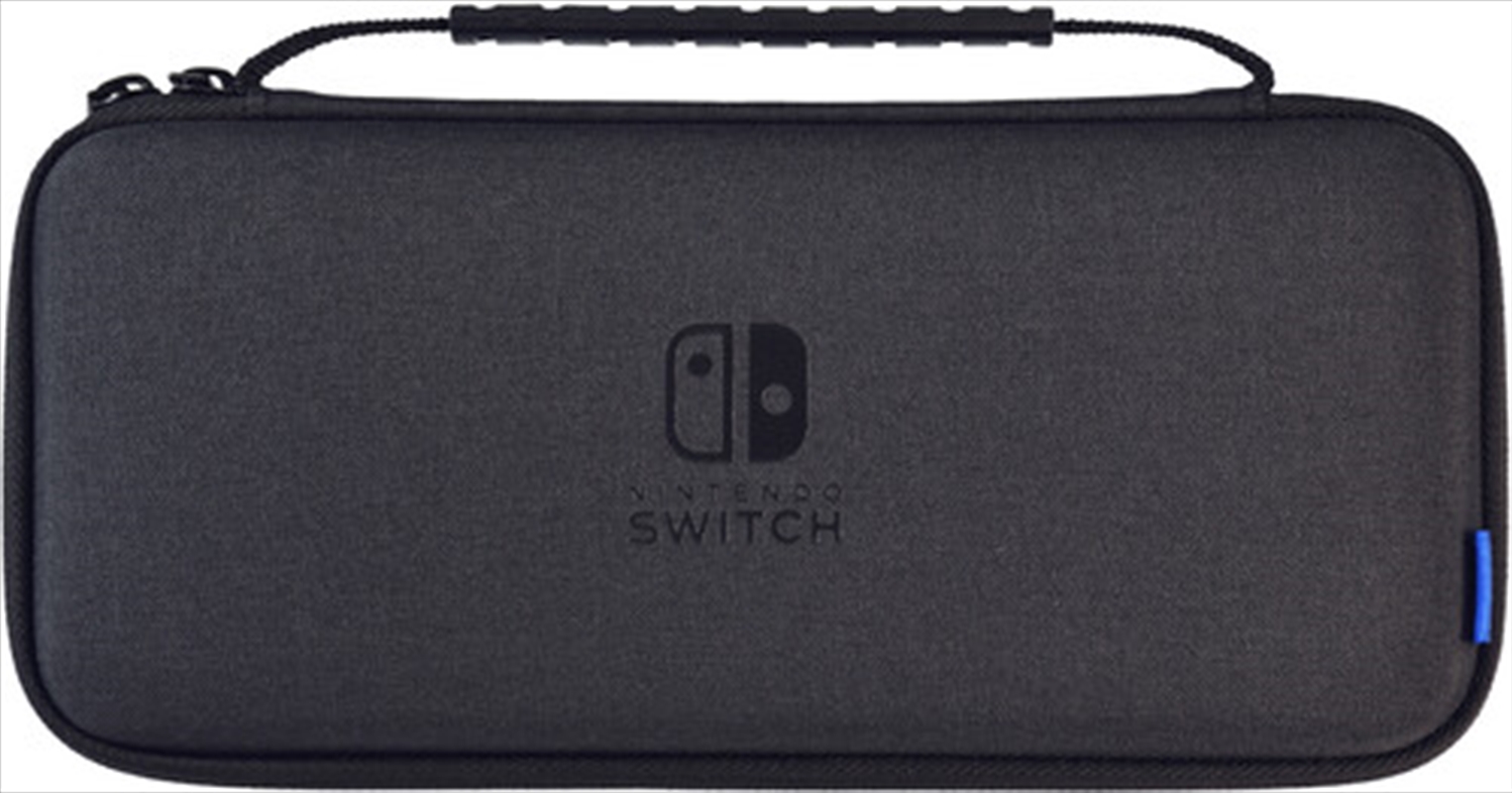 HORI Slim Tough Pouch: Black for Nintendo Switch and Nintendo Switch OLED Model - Officially License/Product Detail/Consoles & Accessories
