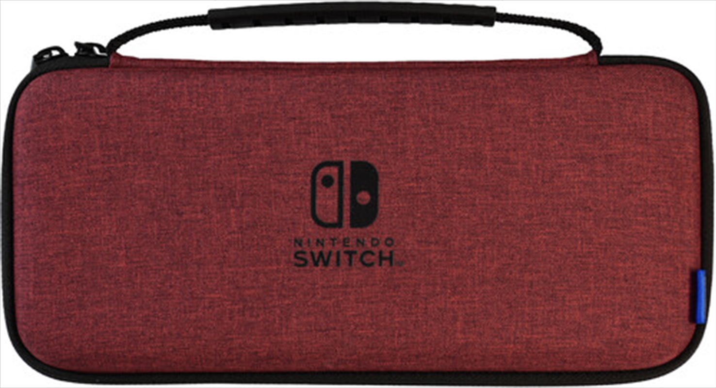 HORI Slim Tough Pouch: Red for Nintendo Switch and Nintendo Switch OLED Model - Officially Licensed/Product Detail/Consoles & Accessories