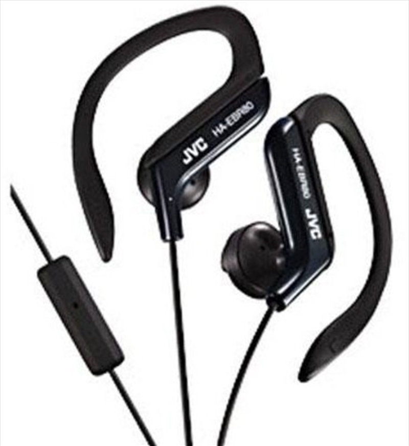 JVC Ha-Ebr80-B Sport Clip Earphones With Microphone (Black)/Product Detail/Headphones