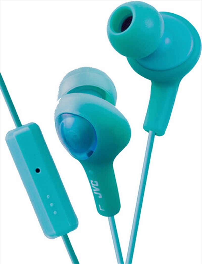 JVC HAFR6G-KX GUMY Plus Earbuds With Microphone & In-line Remote (Green)/Product Detail/Headphones