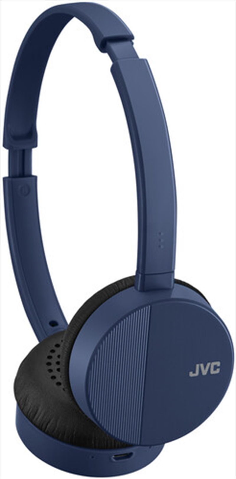 JVC HAS23WA Flats Bluetooth Headphones Fold Flat - Mic & 3 Button Remote (Blue)/Product Detail/Headphones
