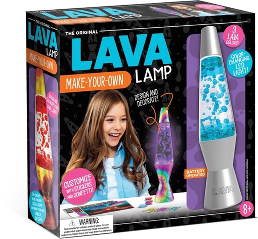Lava® Lamp - Make Your Own Lava Lamp Custom Color Craft Kit/Product Detail/Arts & Craft