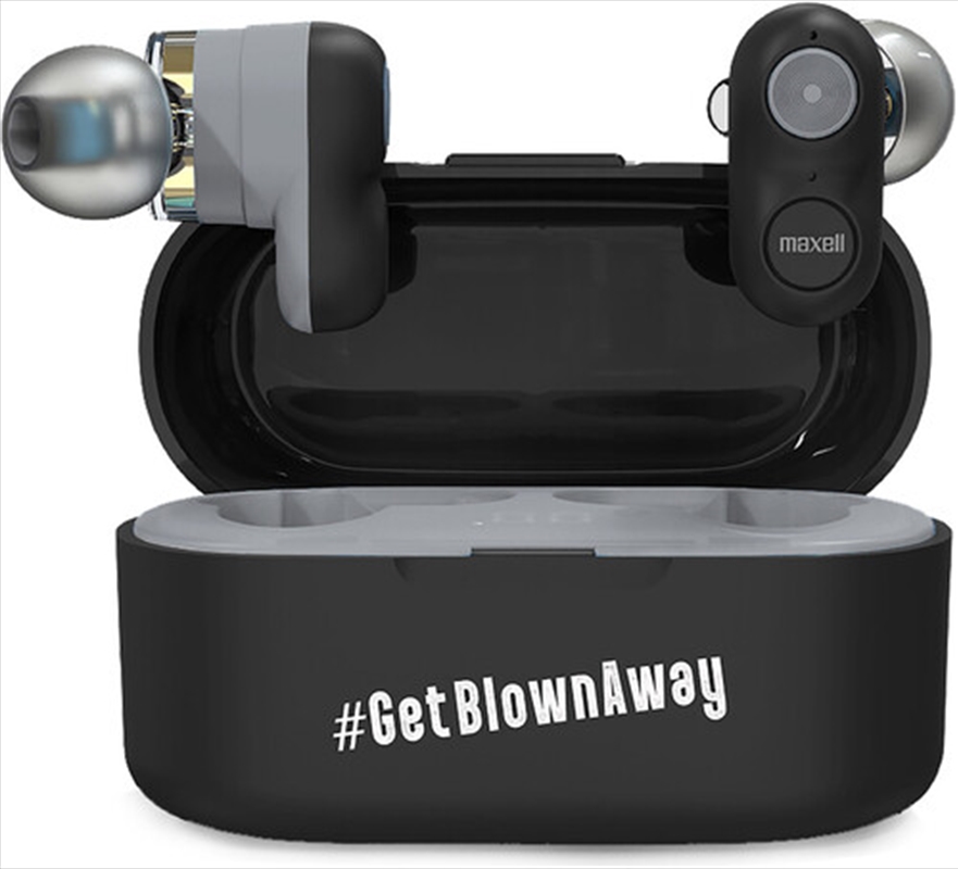 Maxell 199652 TWDD-BK Dual Driver True Wireless Bluetooth Earbuds (Black)/Product Detail/Headphones