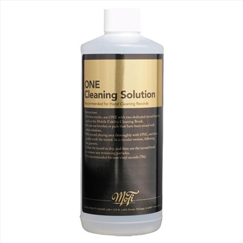 One Record Cleaning Fluid 16Oz/Product Detail/Cleaners