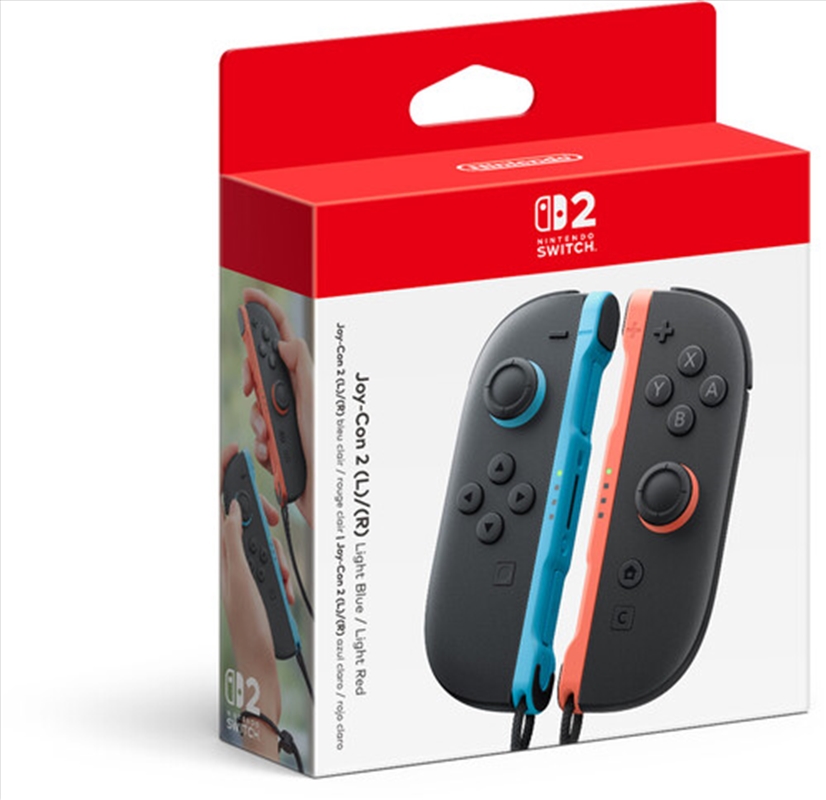 Joy-Con 2 (L)/(R) Light Blue / Light Red/Product Detail/Consoles & Accessories
