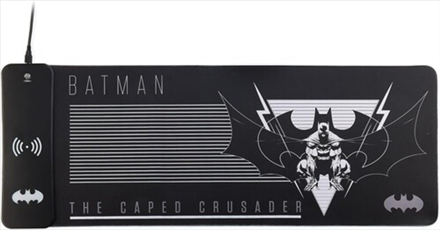 Numskull - Power Idolz - Batman - Oversize Gaming Mat & Mobile Charger/Product Detail/Consoles & Accessories