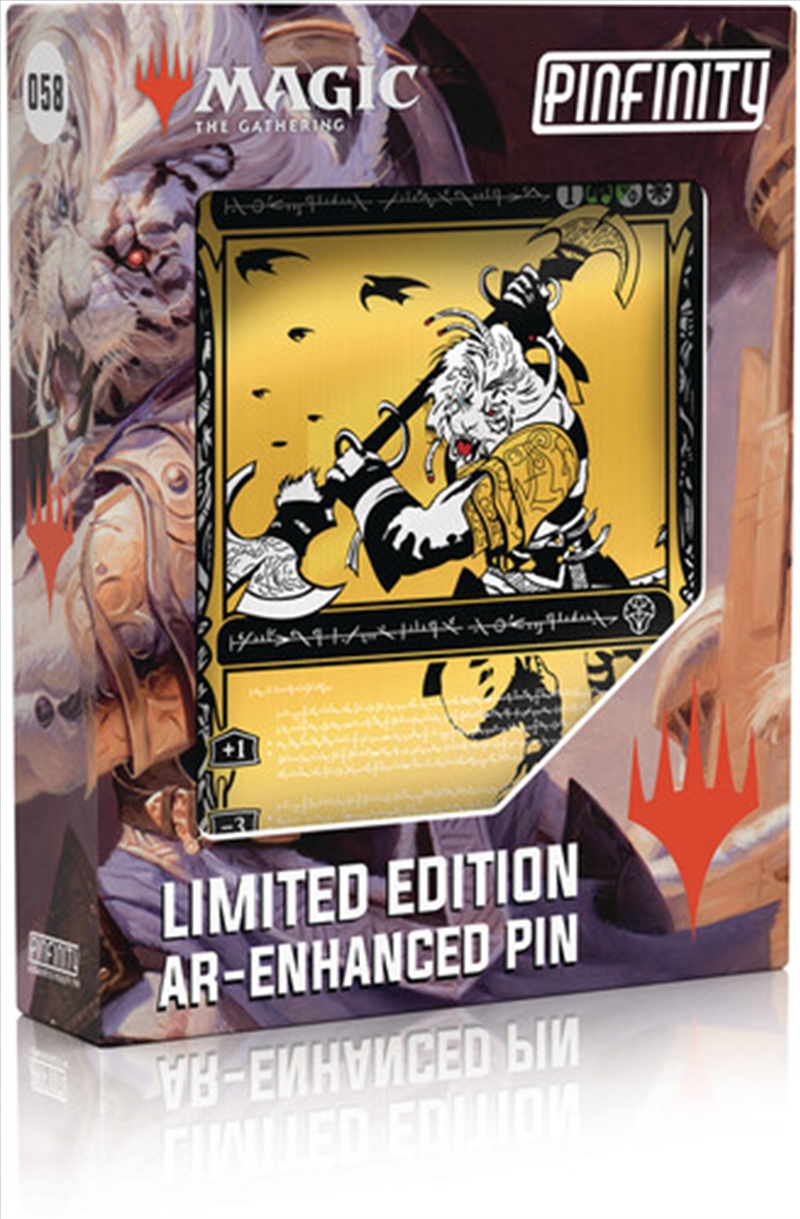 Pinfinity - Magic The Gathering - Phyrexian Dominaria United Ajani Sleeper Agent AR Pin/Product Detail/Buttons & Pins