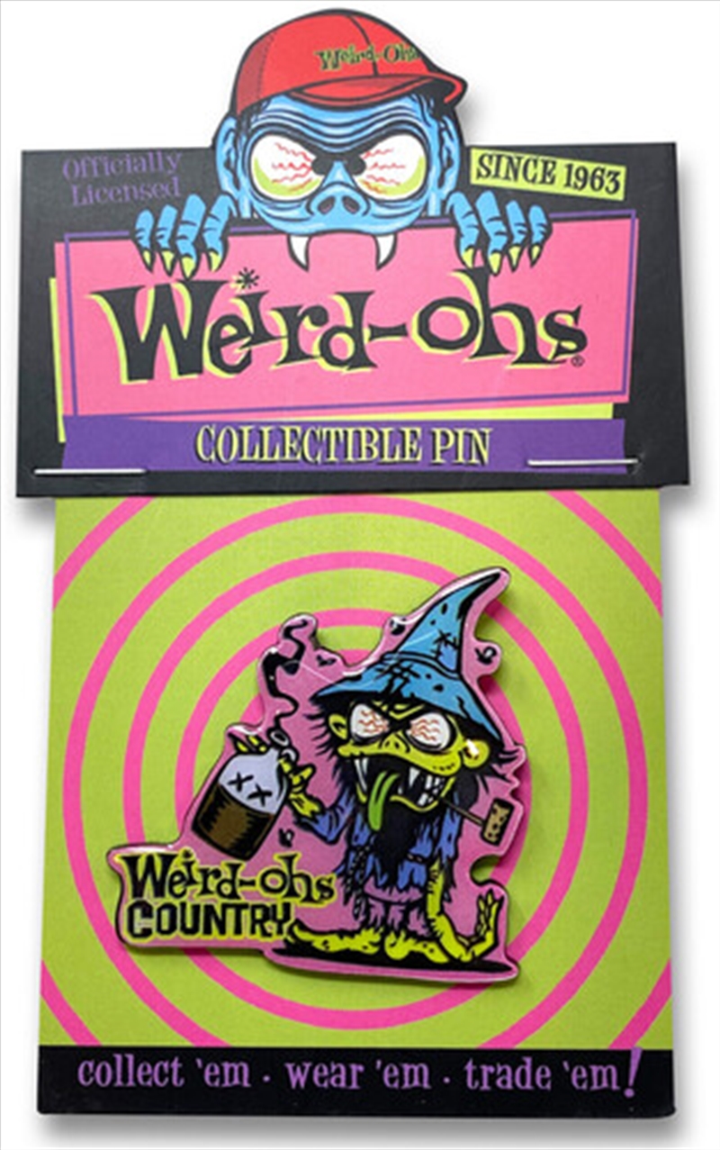 Retro-A-Go-Go! - Weird-Ohs - Hillbilly Country Collectible Pin/Product Detail/Buttons & Pins