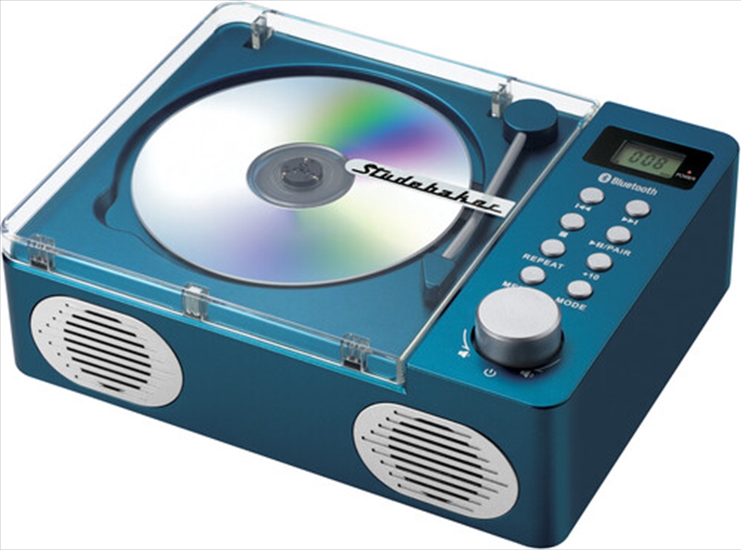 Studebaker SB3720BL Retro CD Player with Bluetooth (Blue)/Product Detail/Media Players