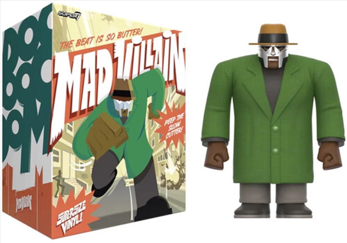 Super7 - MF Doom X Madlib - Supersize Vinyl - Madvillain ALL CAPS!/Product Detail/Figurines
