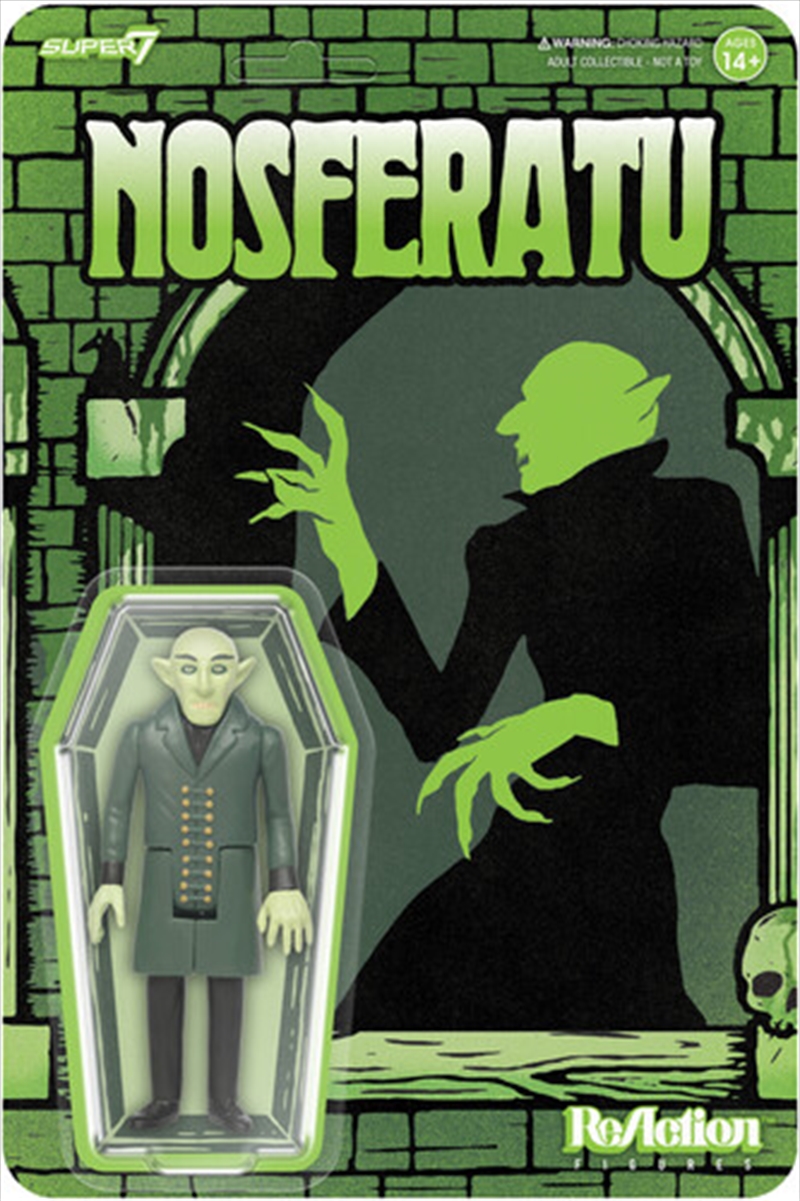 Super7 - Nosferatu - ReAction Figures - Nosferatu (Film Poster)/Product Detail/Figurines