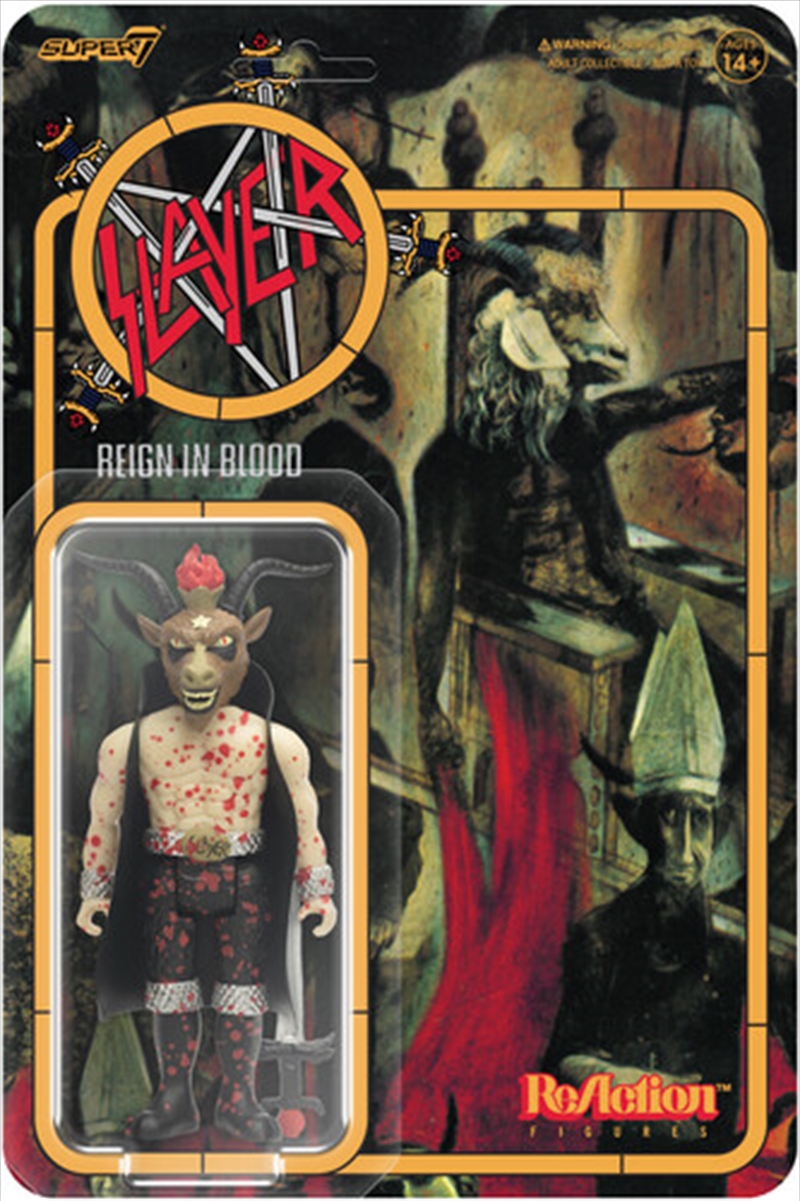 Super7 - Slayer - ReAction Figures - Minotaur (Reign In Blood) (Exclusive)/Product Detail/Figurines