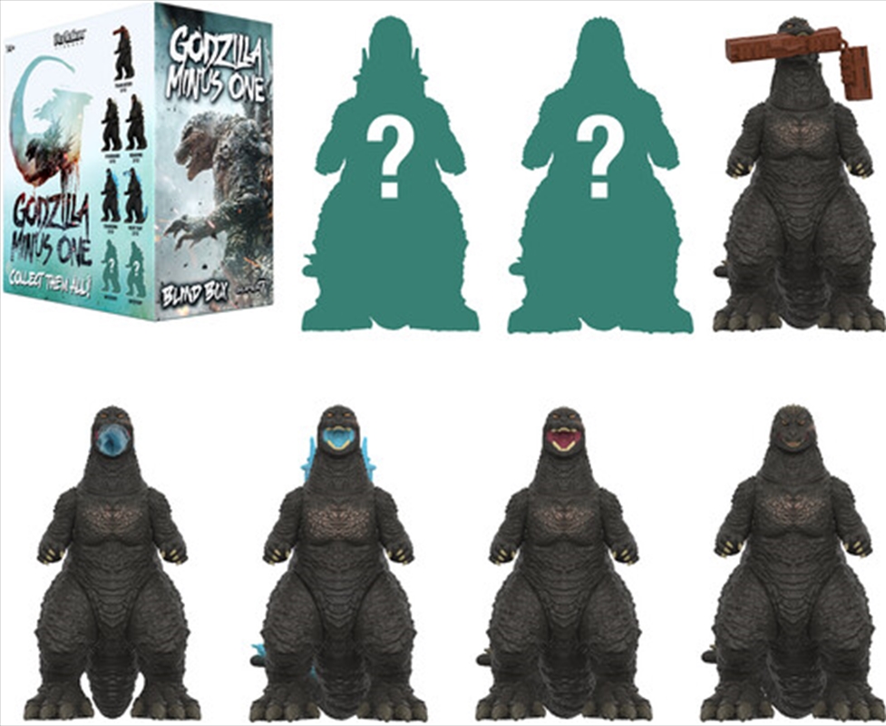 Super7 - Toho - Reaction Blind Box Wv8 - Minus One 12pc Flat/Product Detail/Figurines
