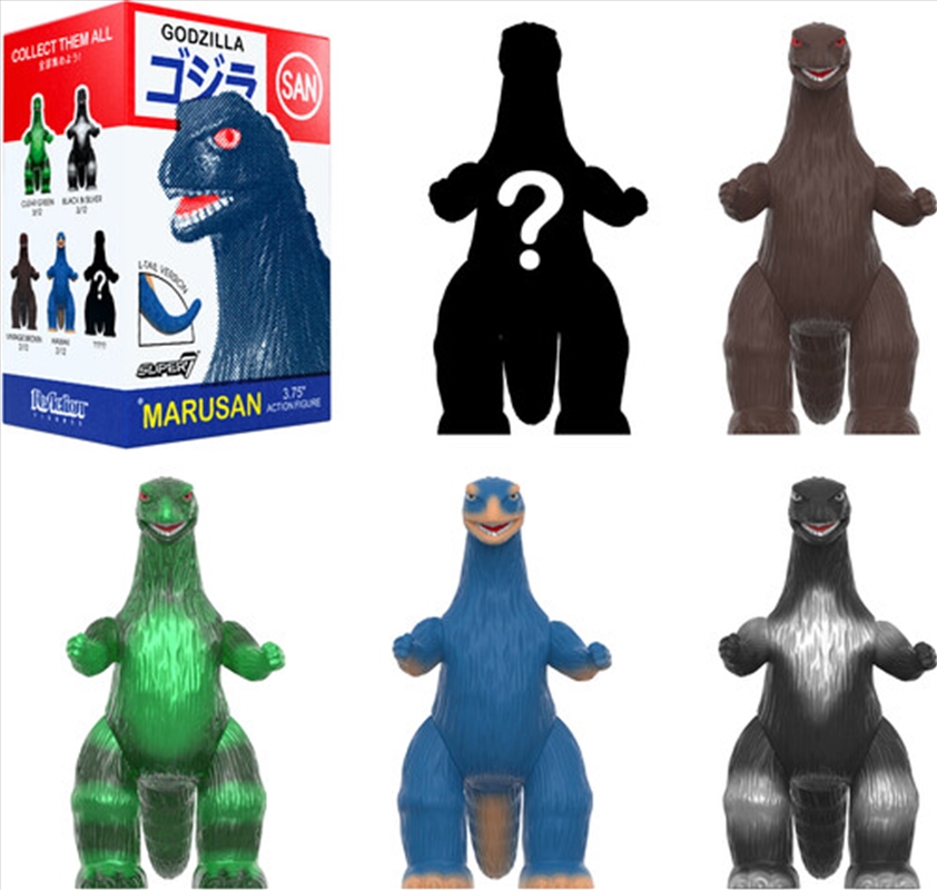 Super7 - Toho - Reaction Blind Box Wv6 - Marusan 12pc Flat/Product Detail/Figurines