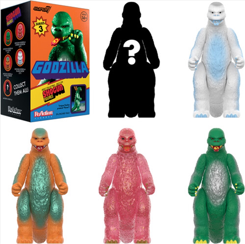 Super7 - Toho - Reaction Blind Box Wv9 - Shogun V3 12pc Flat/Product Detail/Figurines