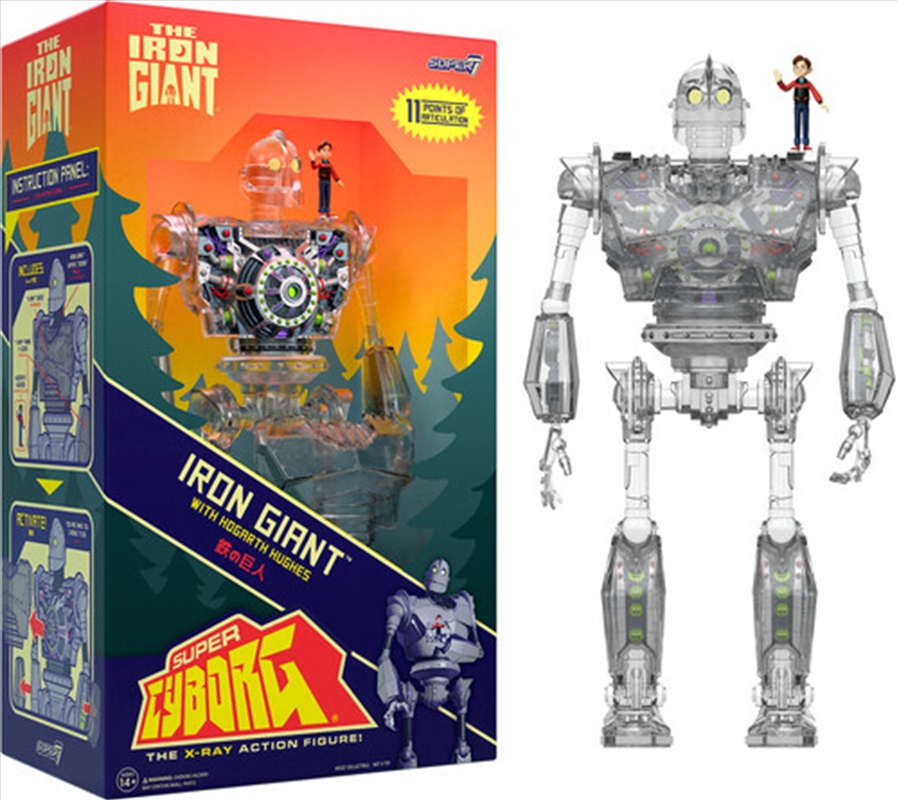 Super7 - Iron Giant Super Cyborg - Iron Giant (Clear)/Product Detail/Figurines