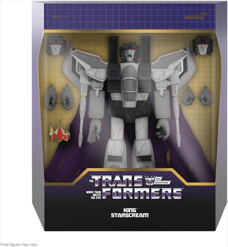 Super7 - Transformers - Ultimates! Wave 5 - King Starscream (Fallen)/Product Detail/Figurines