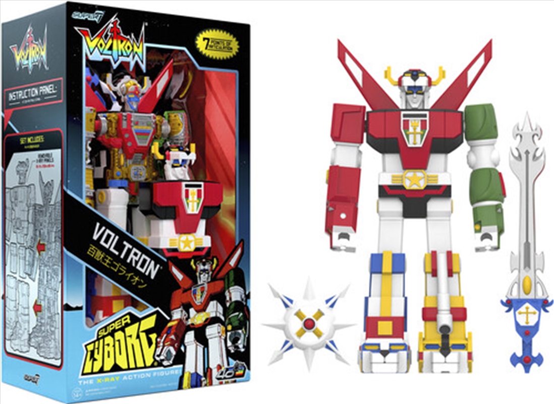 Super7 - Voltron - Super Cyborg - Voltron (Full Color)/Product Detail/Figurines