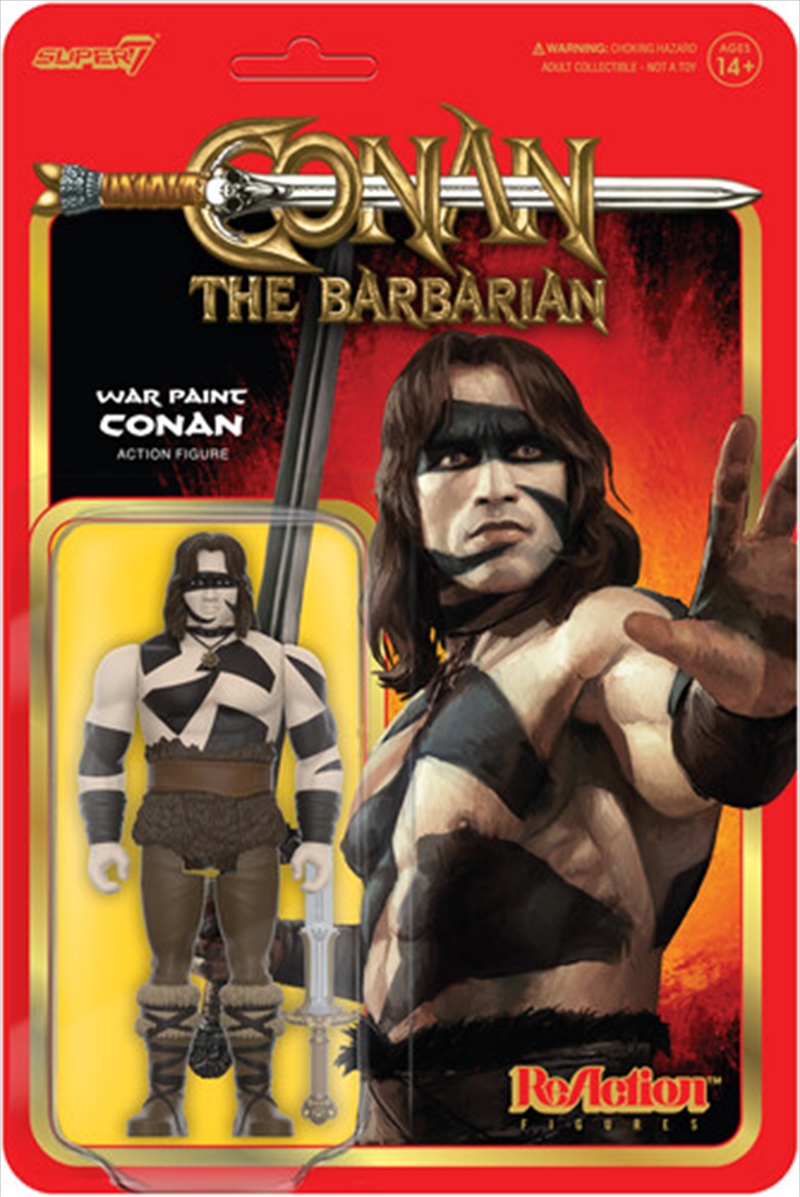 Super7 - Conan the Barbarian - Reaction Wv2 - Conan (War Paint)/Product Detail/Figurines