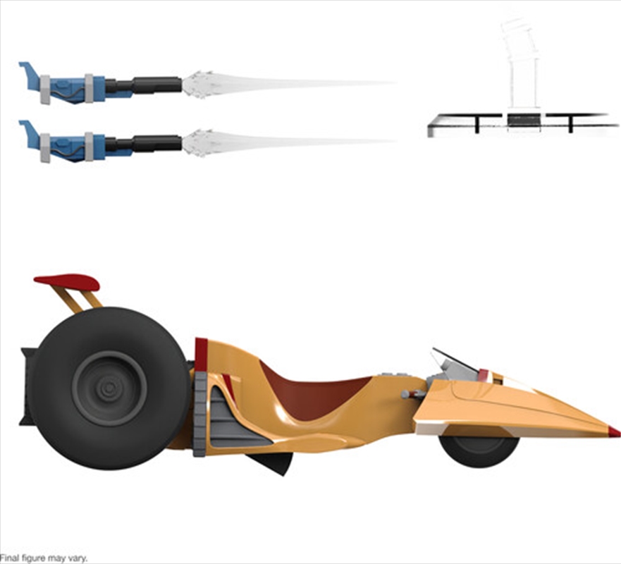 Super7 - Silverhawks - ULTIMATES!  Wv5 - Space Racer/Product Detail/Figurines